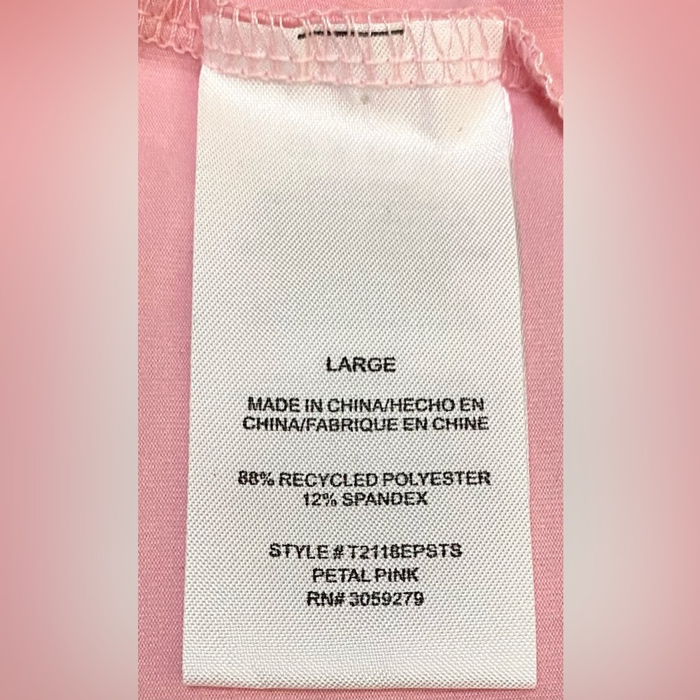 Recreation Womens L Pink Activewear Top Athletic Sporty Utility Athleisure - Picture 13 of 16